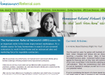 HomeownersReferral.com -  NY business - web design by Austin Web Design